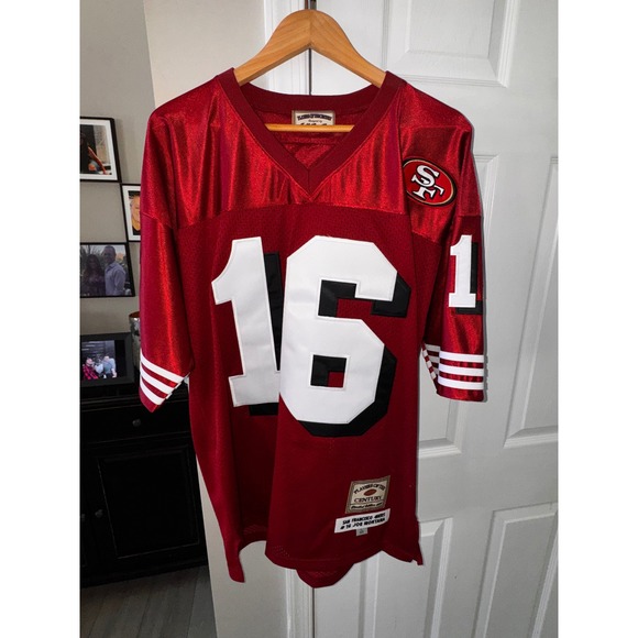 Jeff Hamilton Joe Montana San Francisco 49ers Jersey Players of the Century L 50 - Picture 2 of 10